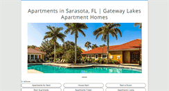 Desktop Screenshot of gatewaylakes-apts.com