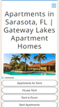 Mobile Screenshot of gatewaylakes-apts.com